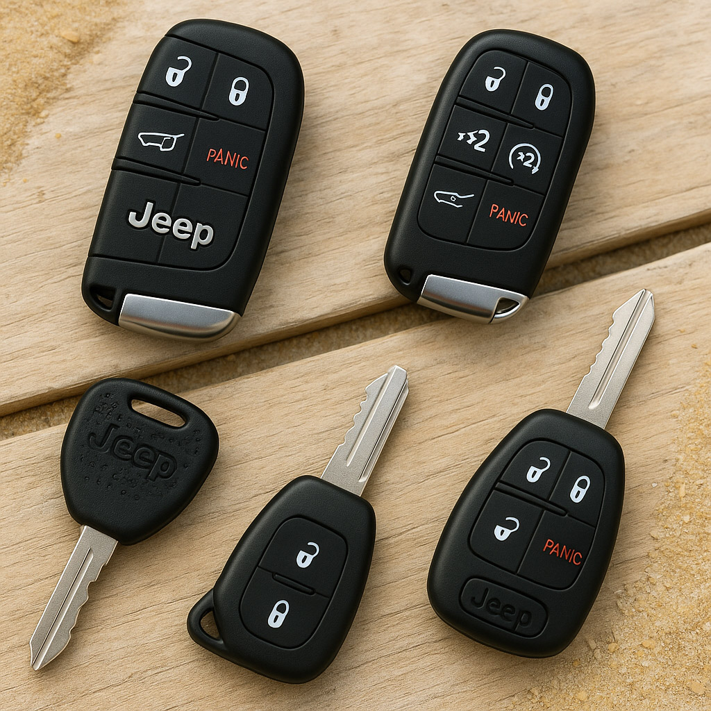 jeep keys | Local Locksmith PCB Jeep key fob replacement Panama City Beach