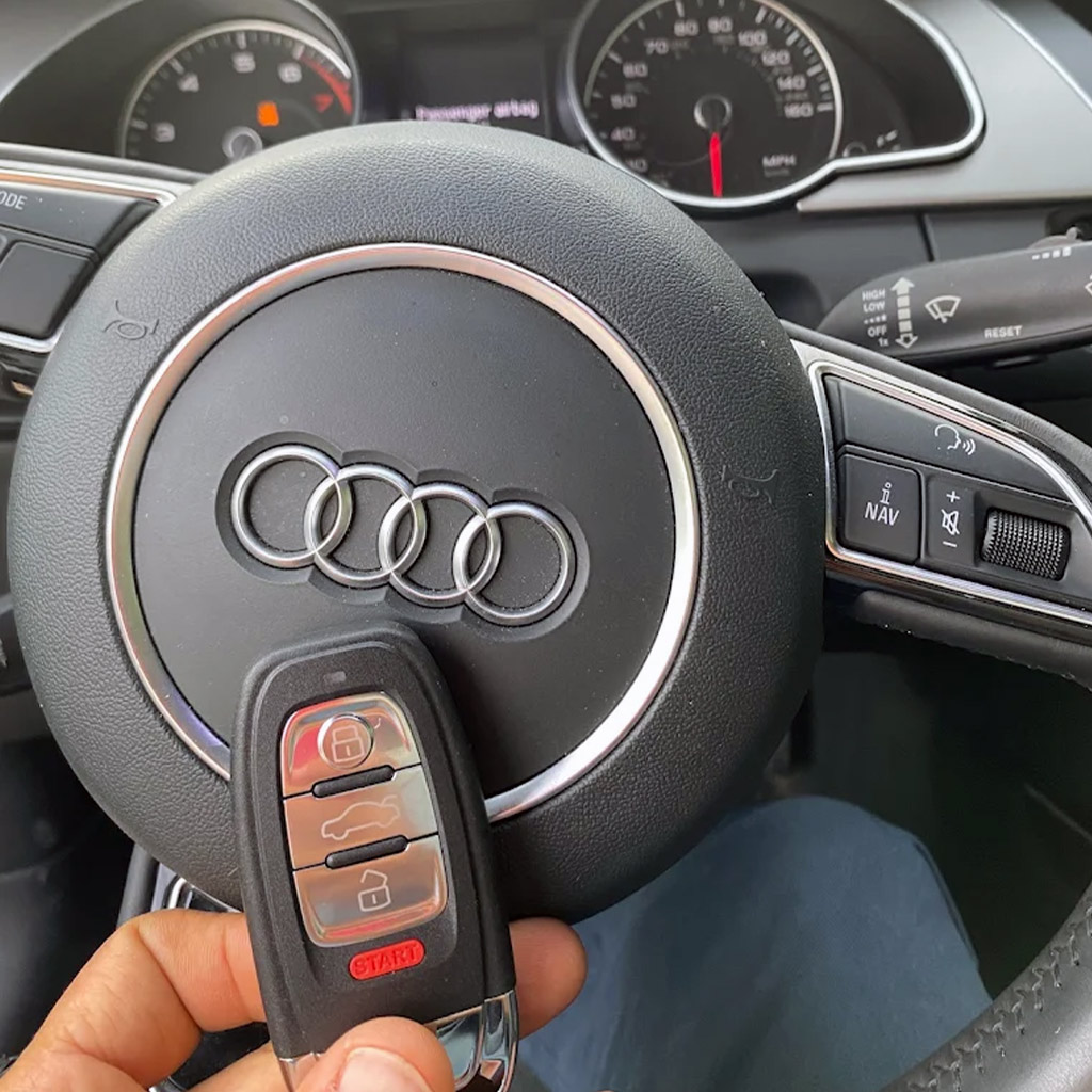 Audi key fob programming service performed by Local Locksmith PCB in Panama City Beach