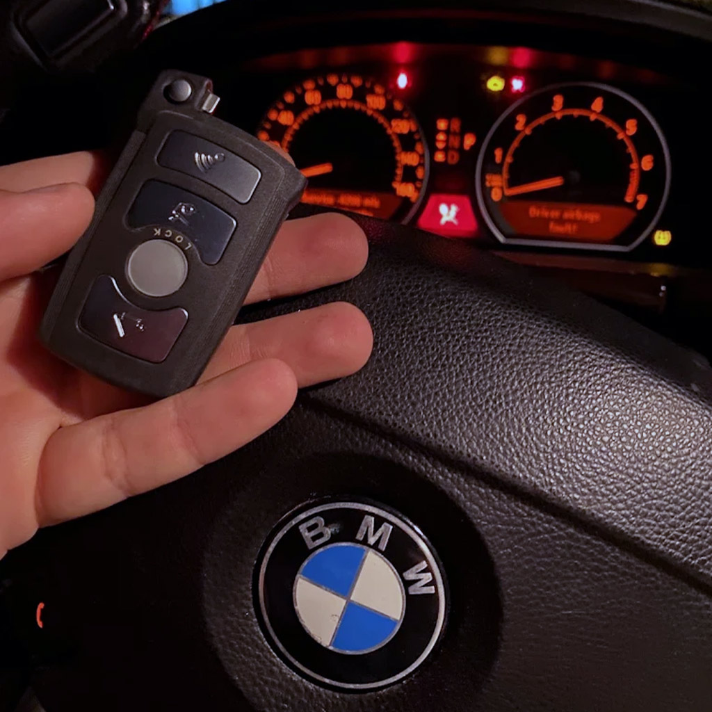BMW car key replacement by automotive locksmith in Panama City Beach