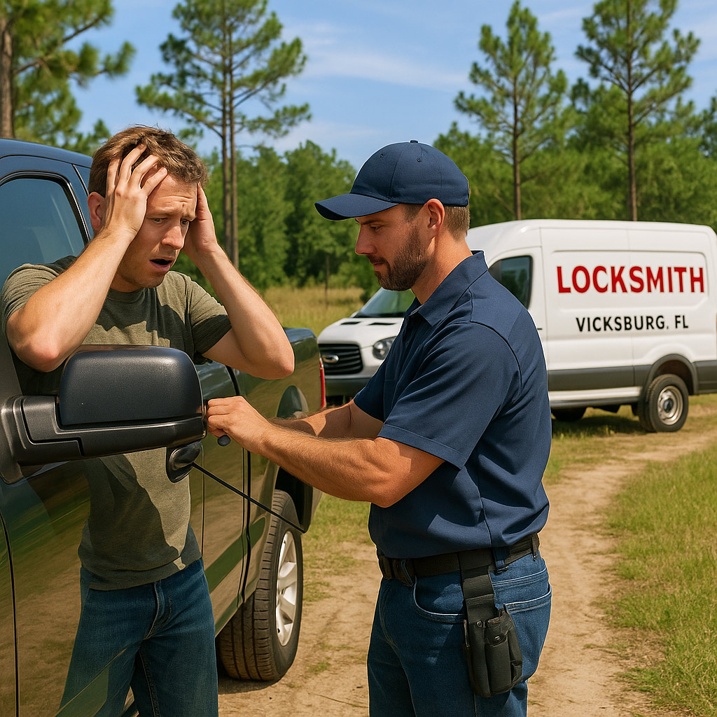 mobile locksmith Vicksburg Florida