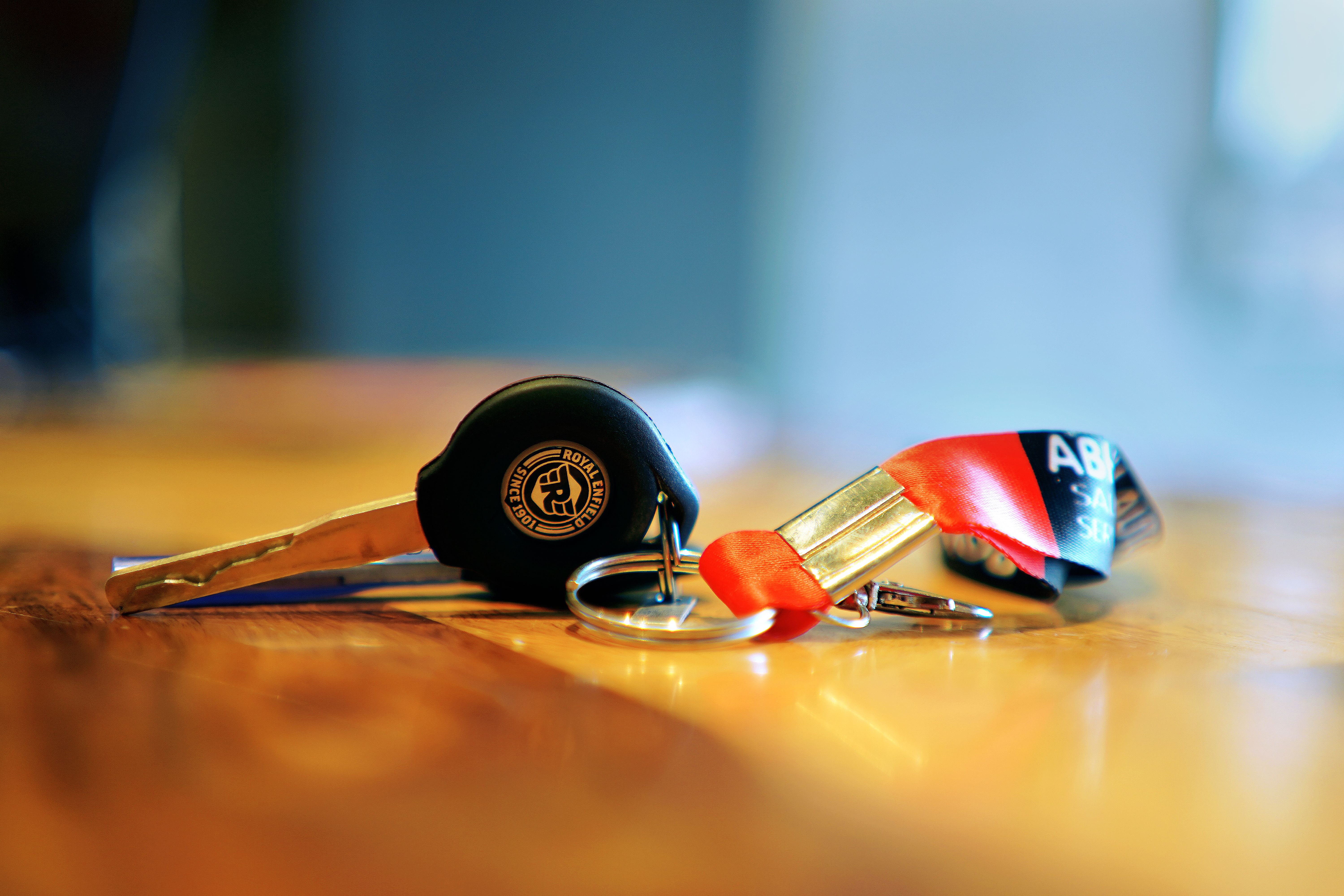 Motorcycle key for mobile key service in Panama City Beach